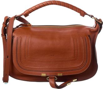 Chlo&eacute; Marcie Small Leather Shoulder Bag