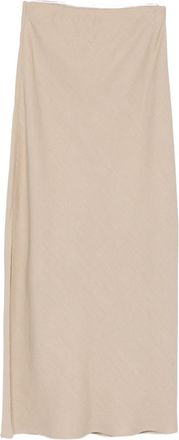 Brunello Cucinelli Line Blend Long Skirt-Donna