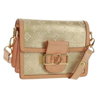 Louis Vuitton Pre-owned Vintage Canvas Cross Body Bag - Dames - Pre-owned - Geel - Maat: ONE Size
