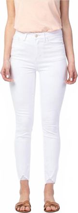 Judy Blue High Waist Skinny Jeans In White