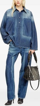 Diesel Camicia Henley - Blu