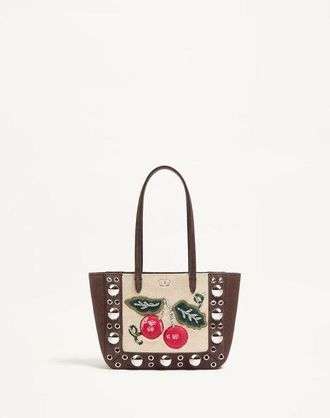 Valentino Garavani Valentino Garavani Nellc&ocirc;te Mini Embroidered Shopping Bag Wo