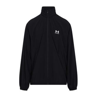 Balenciaga Light Jackets, male, Black, Size: XS Windbreaker Jacket