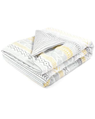 Lush D&eacute;cor Lush Decor Hygge Geo Reversible Soft & Plush Oversized Blanket