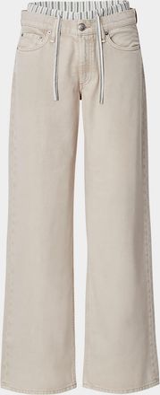 Rag & Bone Featherweight Cam Low-Rise Relaxed Straight Boxer Jeans