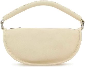 Burberry Ivory Leather Handbag