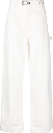 Objects IV Life wide-leg clasp jeans - men - Cotton - 38 - White