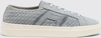 Santoni Sneakers Santoni in camoscio intrecciato
