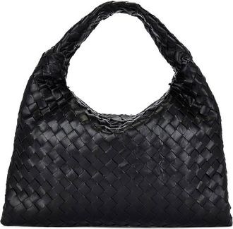 Bottega Veneta Small Intrecciato Leather Hop Bag