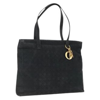 Dior Pre-owned Vintage Tote Bag - Dames - Vintage Shopper - Zwart - ONE Size - Nylon - Vintage