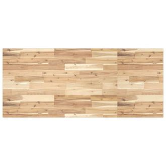 vidaXL Piano da Bagno Non Trattato 120x60x2cm Legno Massello di Acacia Vidaxl