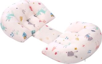 OEM Almohada De Embarazo En Forma De U Para Dormir, Coj&iacute;n De Soporte Lumbar C&oacute;modo, Almohada Abdominal Desmontable, Material Suave Para Mujeres Embarazada