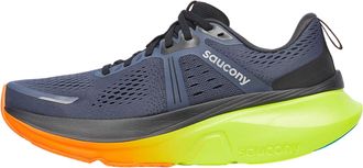 Saucony Guide 18 Mens Running Shoes, Shadow/Vizi - 13 UK