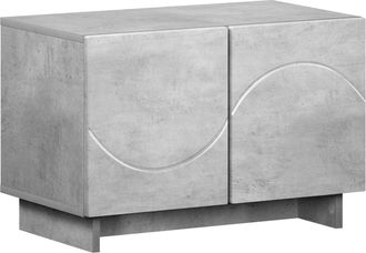 vidaXL Soporte De Tv 60 X 34.5 X 40 Cm Gris Hormig&oacute;n Vidaxl