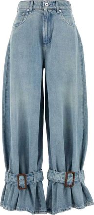 J.W.Anderson Dames, Jeans, Blauw, Maat: W27 Denim