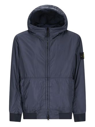 Stone Island Bomberjack met capuchon - Blauw
