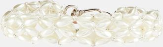 Simone Rocha Rope faux pearl choker