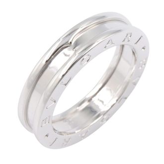 Bulgari Silver White Gold (18K) Band Ring (Pre-Owned)