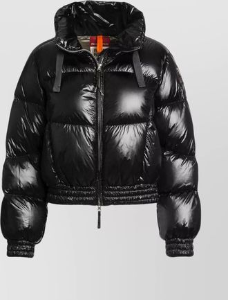 Parajumpers cozy short hooded down jacket