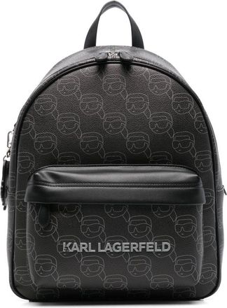 Karl Lagerfeld Zaino Ikon Monogram - Nero