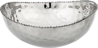 Classic Touch Medium Beaded Bowl