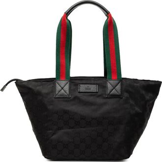 Gucci Pre-owned Gucci GG Canvas Web Tote Ladies XUHZV0UHWNTI287R