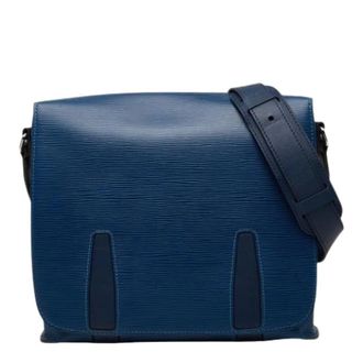 Louis Vuitton Pre-owned Vintage Shoulder Bag - Dames - Pre-owned - Blauw - Maat: ONE Size Leer