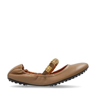 Tod's Tods, Ballerinas, female, Beige, Size: 9 US Dee Ballerina