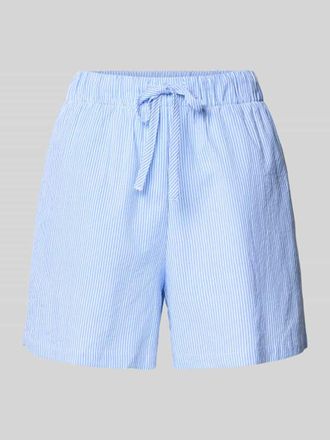 Only Loose Fit Shorts aus reiner Baumwolle Modell AUGUSTA in Hellblau, Gr&ouml;&szlig;e XS