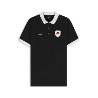 BOSS Paddy polo shirt with country flag