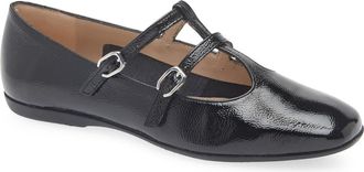 Wonders A-86131 Flat in Lack Black at Nordstrom, Size 9.5-10Us