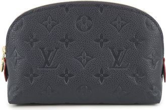 Louis Vuitton Marine Rouge Monogram Empreinte Pochette Pouch (Pre-Owned)