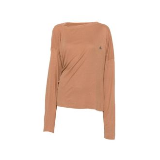 Vivienne Westwood Orb-embroidered Long-sleeve T-shirt