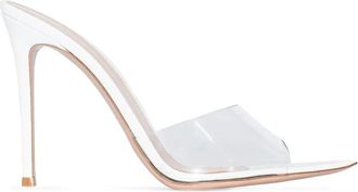 Gianvito Rossi Elle Sandal - Dames - Muiltjes - Wit - 37 EU - Schoenen