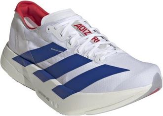 adidas Adios 9 Pro 4 Running Sneaker in White/Team Royal Blue at Nordstrom, Size 11.5