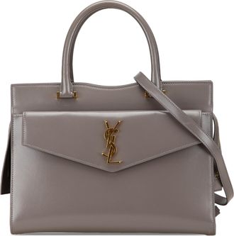 Saint Laurent Pre-owned Womens Kate Medium Leather Top Handle Bag - Grey - One Size