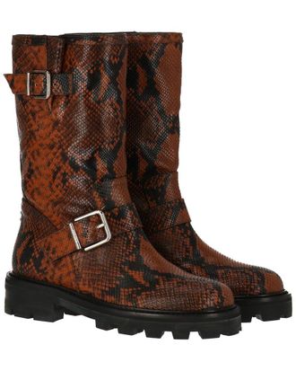 Jimmy Choo London Biker Ii Leather Boot