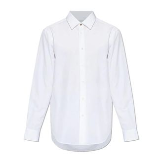 Paul Smith The Shirt - Heren - Zakelijke Overhemden - Wit - L - Katoen - Overhemden