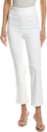 Frame Denim The Jetset White Crop Mini Boot Jean