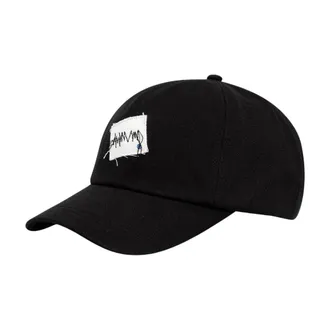 Ader Error A Cap - Heren - Accessoires - Zwart - Maat: S Katoen