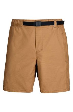 Royal Robbins Crux Stretch Cotton Ripstop Climbing Short in Pecan at Nordstrom, Size X-Large