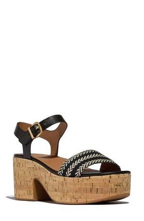 FitFlop Platform Sandal in Black at Nordstrom Rack, Size 11