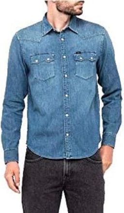 Lee Uomo, Magliette, Blu, L, new