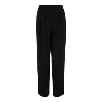 A|X Armani Exchange Wide Trousers, female, Black, Size: 2XS Pantalone