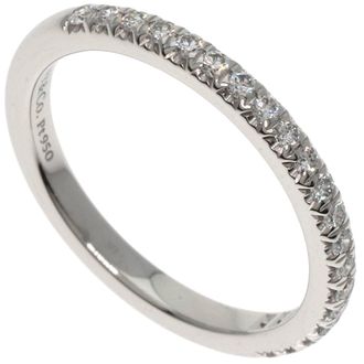 Tiffany & Co. Platinum Platinum 950 Band Ring (Pre-Owned)