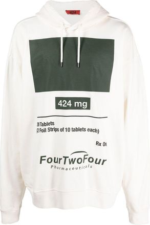 Fourtwofour on Fairfax Oversized Cotton Hoodie