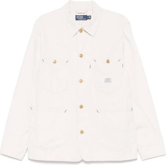 Polo Ralph Lauren Giacca-camicia con applicazione - Toni neutri