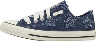 Converse Chuck Taylor All Star Lo Distressed Stars Seasonal Blue Navy A20568C