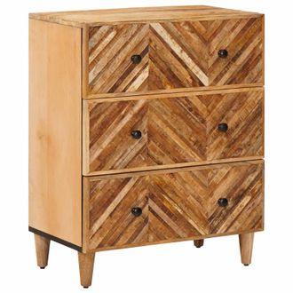 vidaXL Armarios De Almacenamiento Marr&oacute;n 60 X 33,5 X 75 Cm Vidaxl