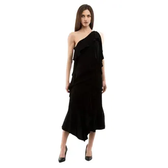 Moschino Kleedjes, Dames, Zwart, S, Midi Jurk